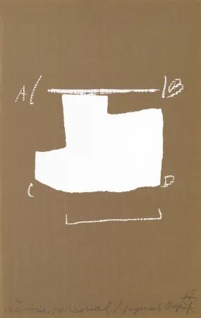 Serigrafia Tàpies - Memoria personal 