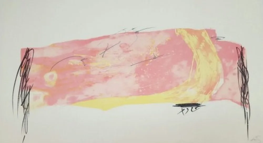 Litografia Tàpies - Nocturn matinal -8