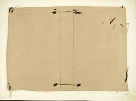 Litografia Tàpies - NOCTURNO MATINAL