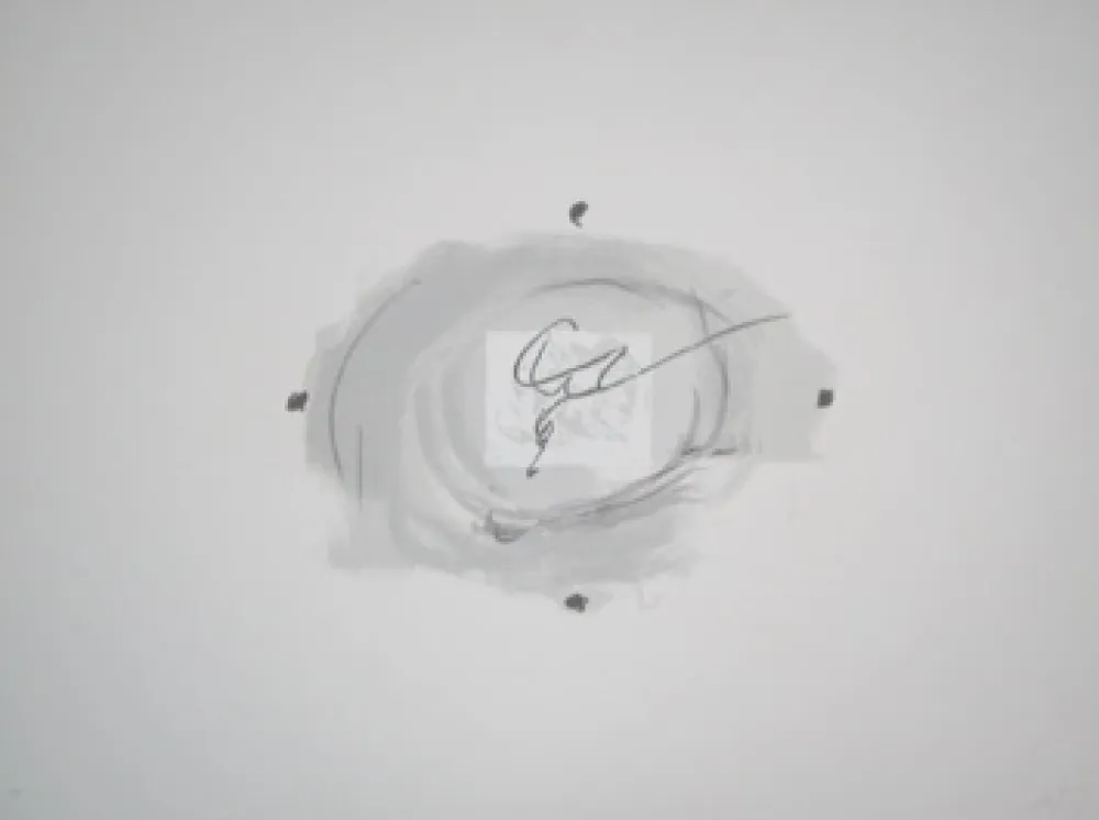 Litografia Tàpies - NOCTURNO MATINAL