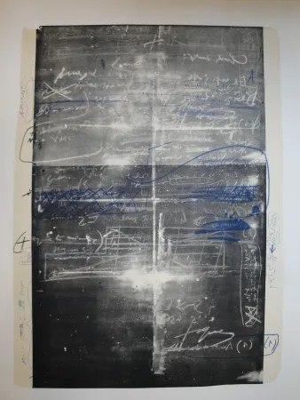 Litografia Tàpies - Oeuvre gravé