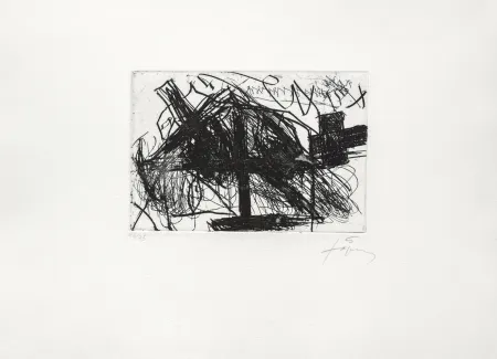 Gravura Tàpies - Piramidal