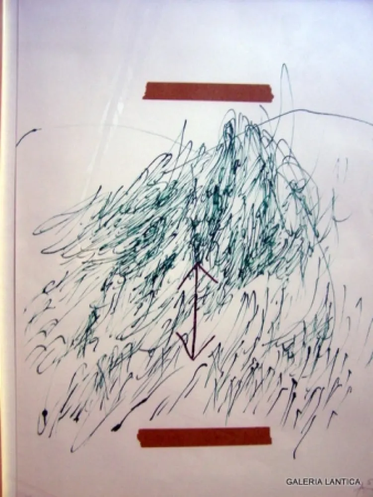 Litografia Tàpies - POEMAS DEL CATALAN