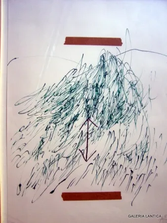 Litografia Tàpies - POEMAS DEL CATALAN