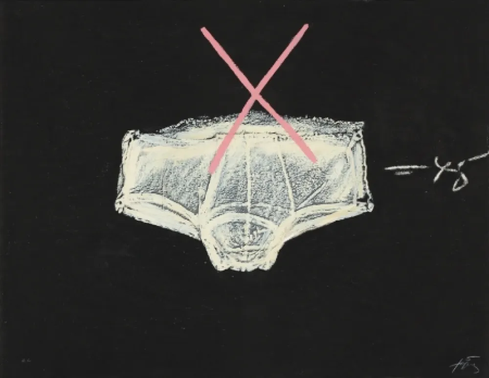 Água-Forte Tàpies - Roba interior (Unterwäsche) 