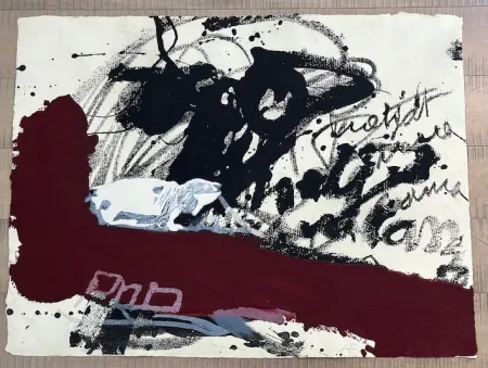 Água-Forte E Água-Tinta Tàpies - Roig i negre 5