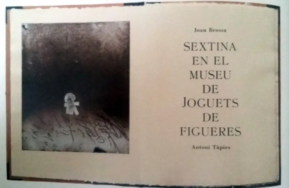 Livro Ilustrado Tàpies - Sextina en el Museu de joguets de Figueres