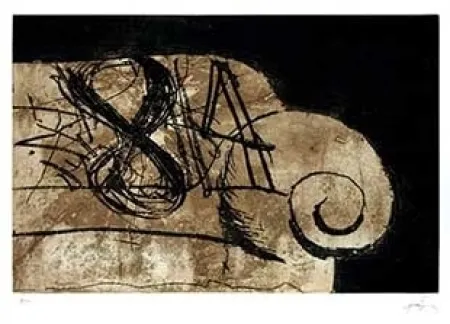 Gravura Tàpies - Sofa