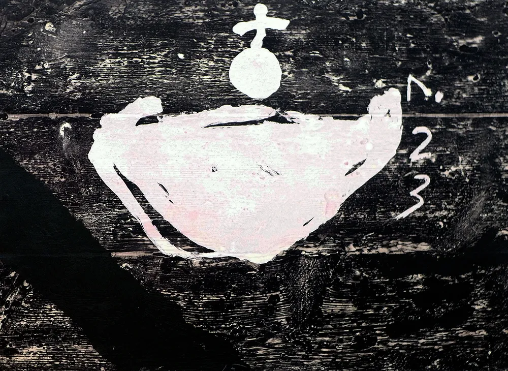 Gravura Tàpies - S/T