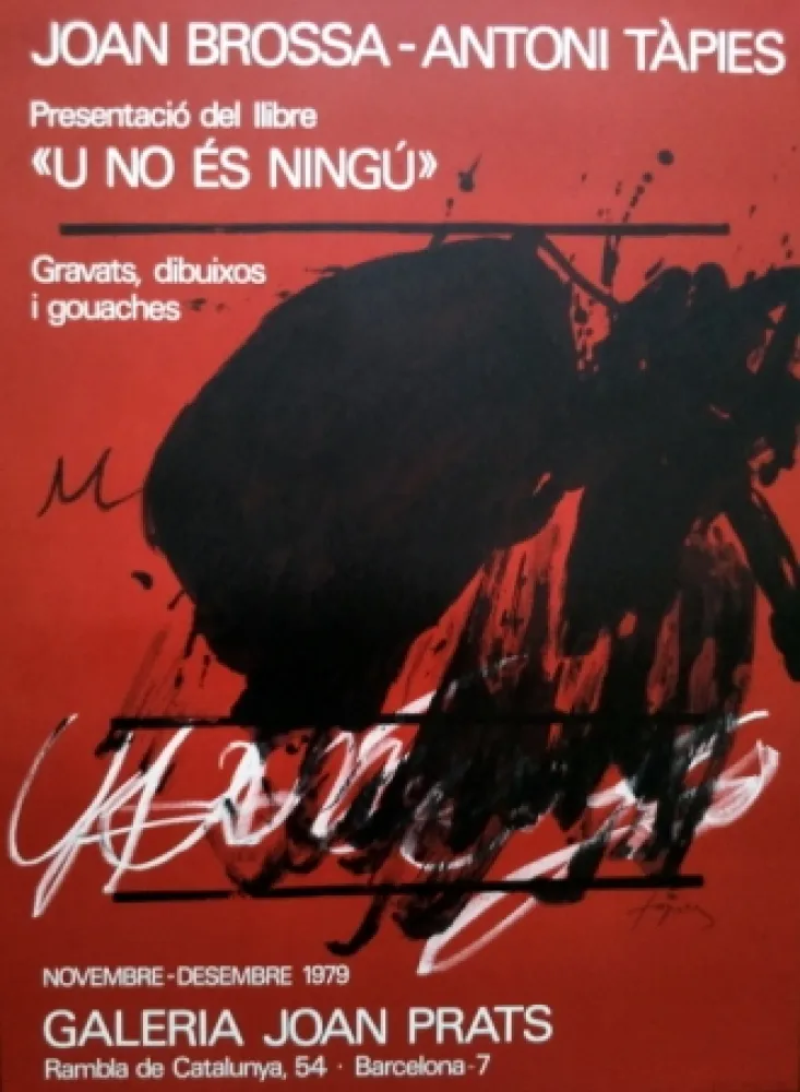 Cartaz Tàpies - S/T