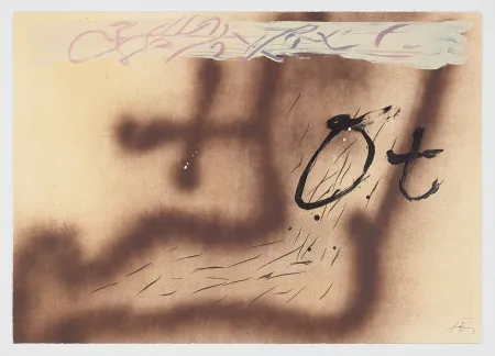 Litografia Tàpies - Suite