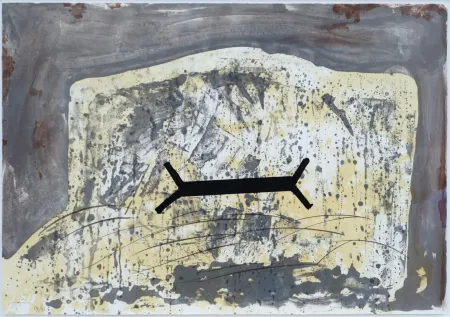 Litografia Tàpies - Suite 63 x 90 (No 6)
