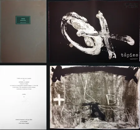 Livro Ilustrado Tàpies - TÀPIES. 