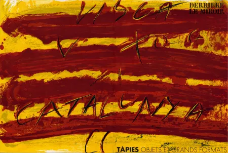Livro Ilustrado Tàpies - TAPIES : Objets et grands formats. DERRIÈRE LE MIROIR N° 200. 1972.