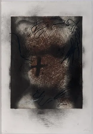 Gravura Tàpies - Tors