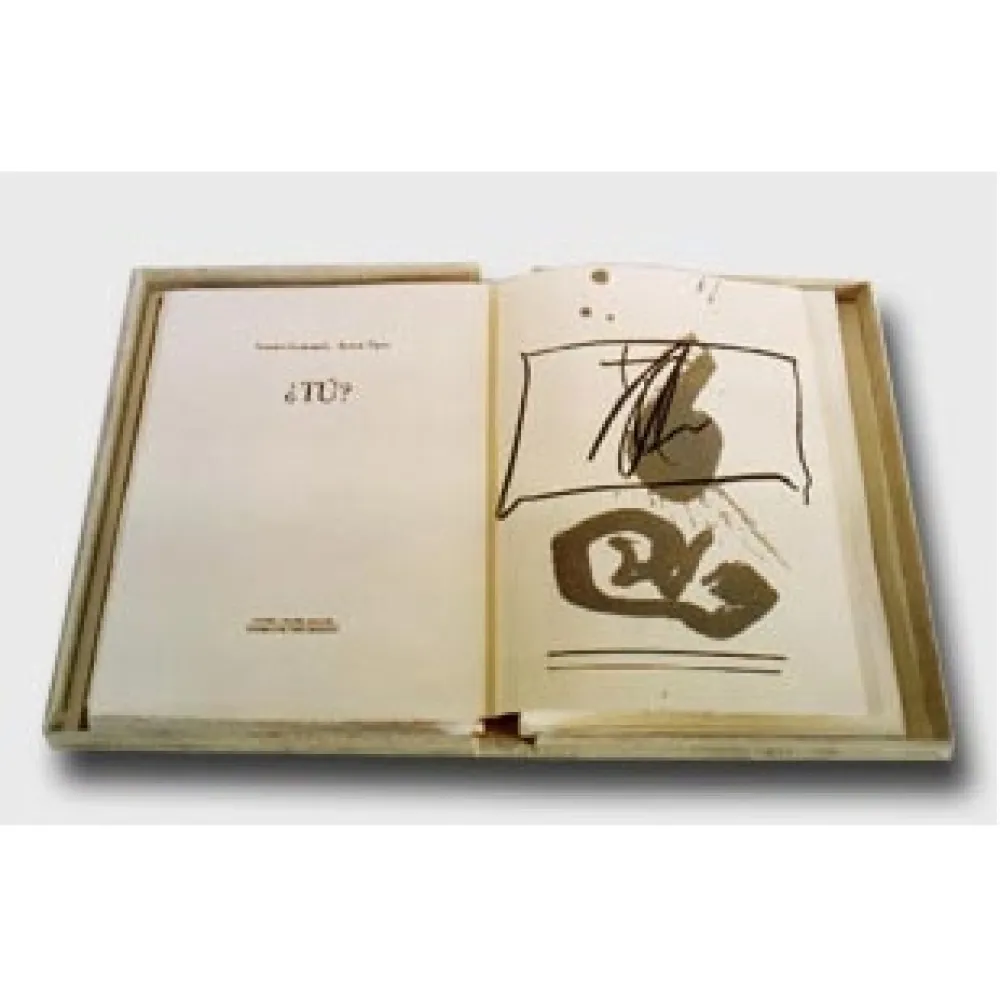 Livro Ilustrado Tàpies - ¿tu?