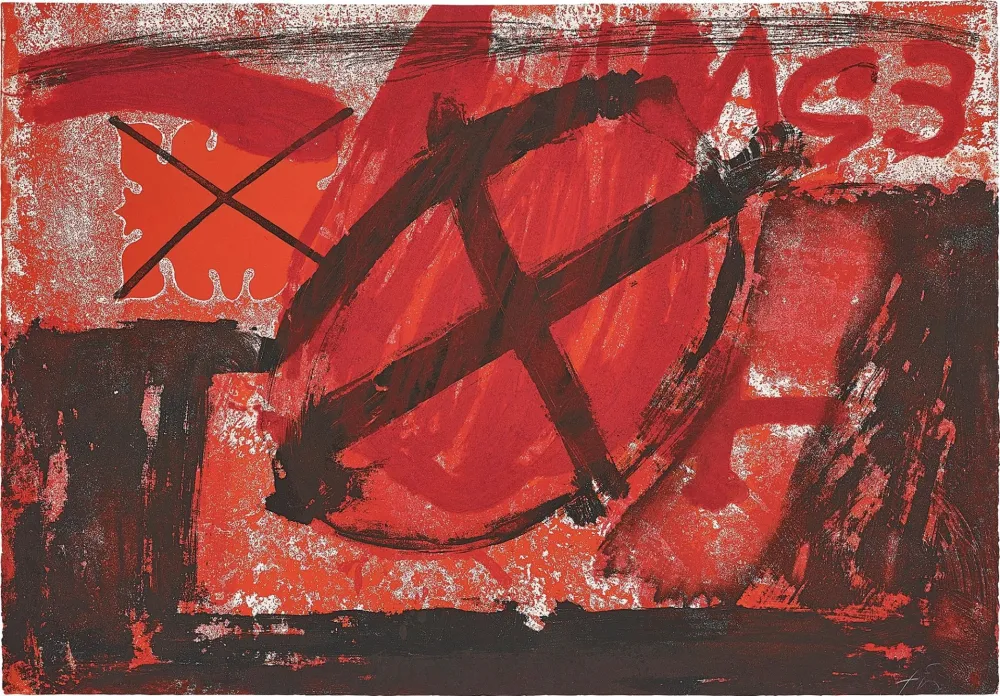 Carborundum Tàpies - Untitled