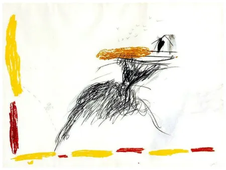 Gravura Tàpies - Untitled