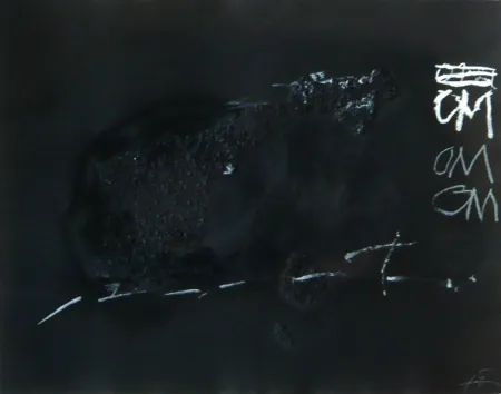 Gravura Tàpies - Variation sur un thème musical