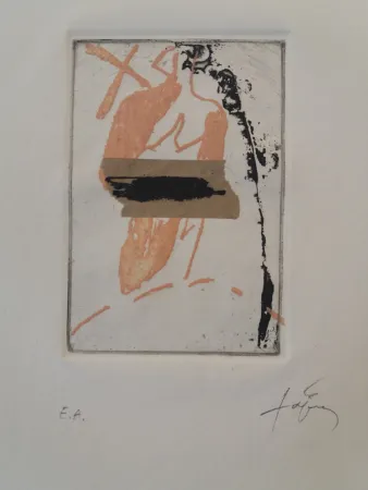 Gravura Tàpies - Venus