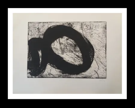 Gravura Tàpies - Vuit reverse