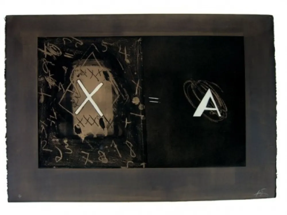 Água-Forte Tàpies - X-A