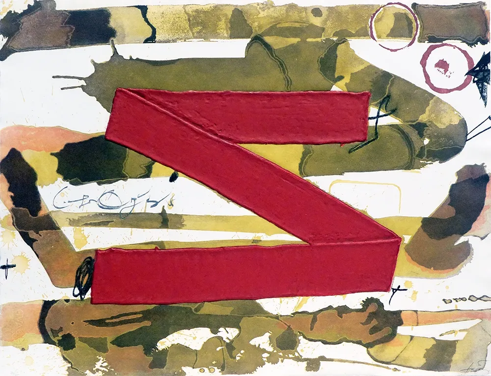 Gravura Tàpies - 