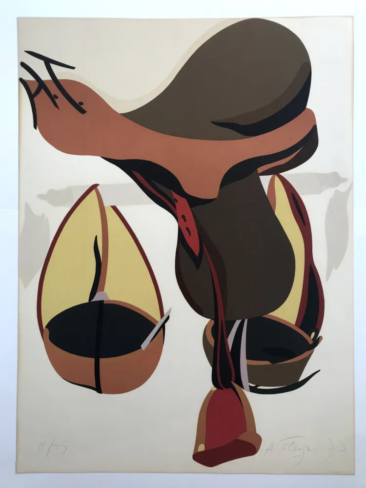 Litografia Telemaque - Pour Joan Prats 