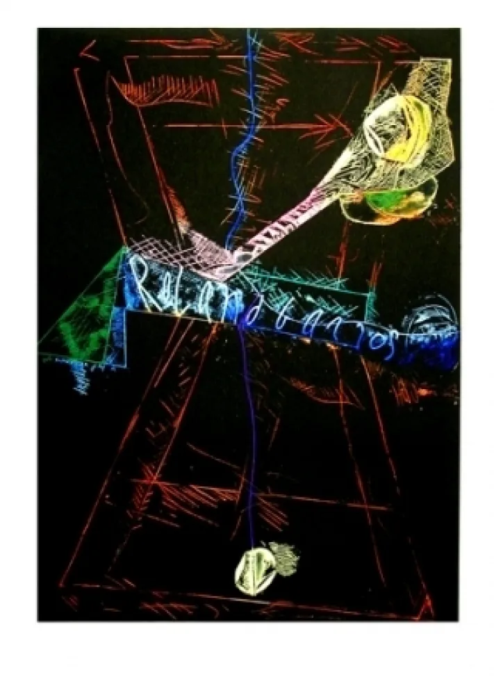 Água-Forte E Água-Tinta Telemaque - Roland Garros II