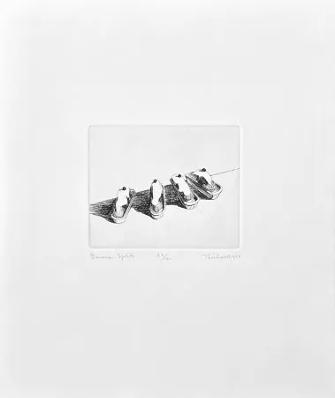 Gravura Thiebaud - Banana Splits