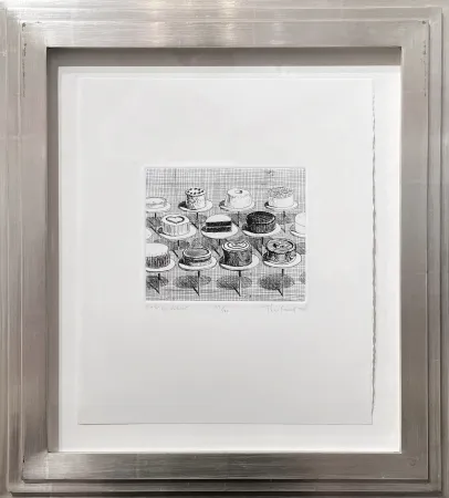 Gravura Thiebaud - Cake Window