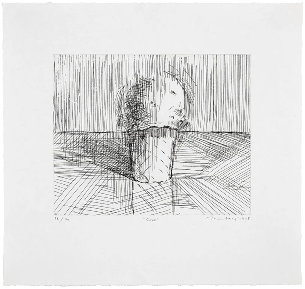 Gravura Thiebaud - Cone