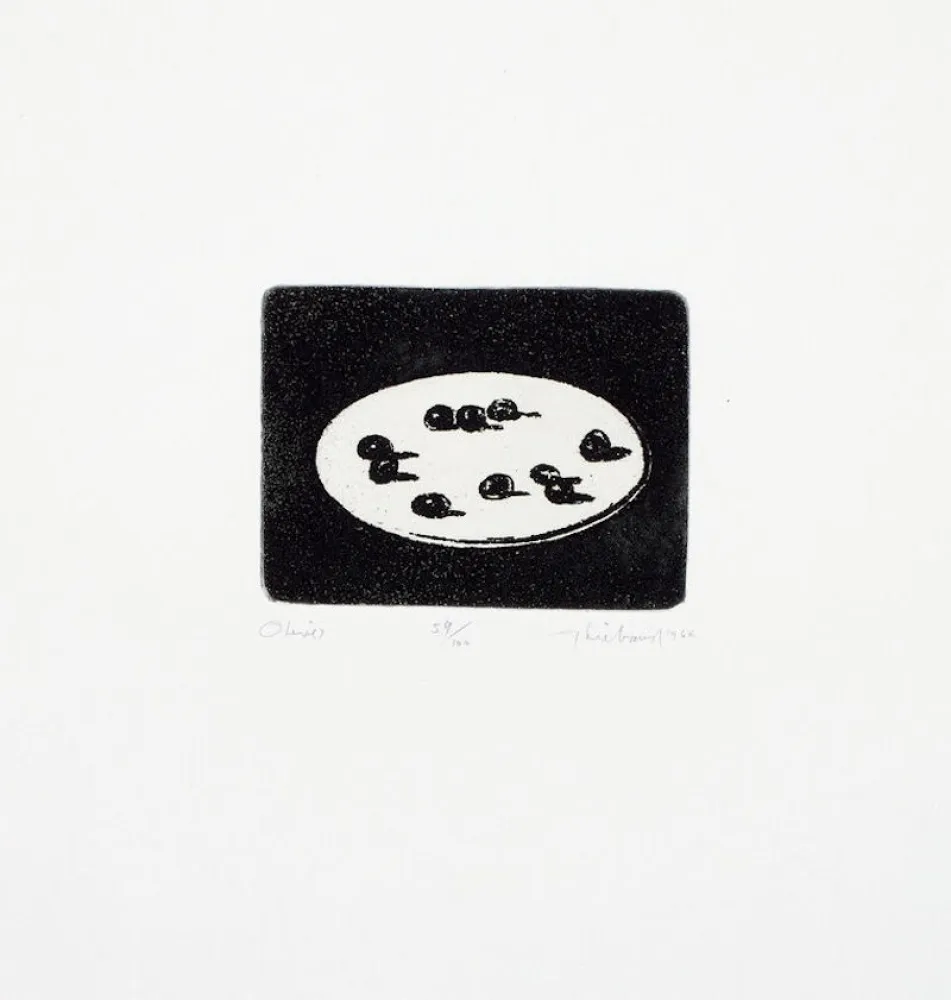 Gravura Thiebaud - Olives