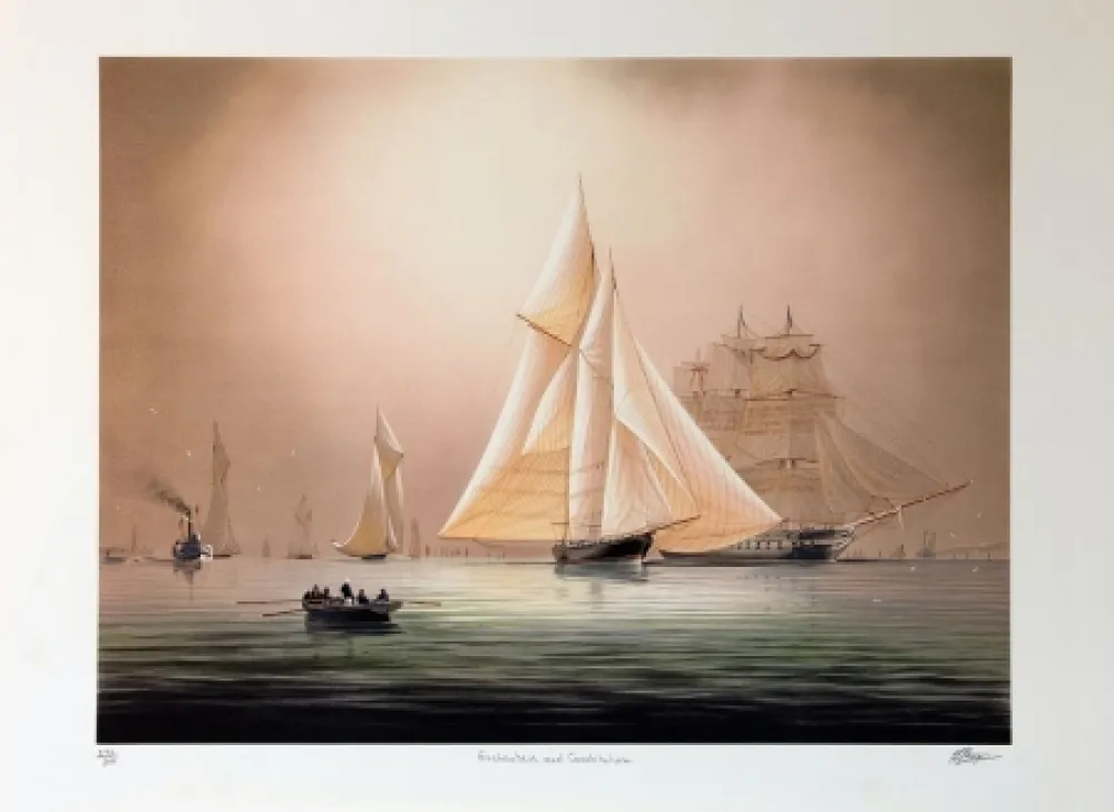 Litografia Thompson - Enchantress & constitution