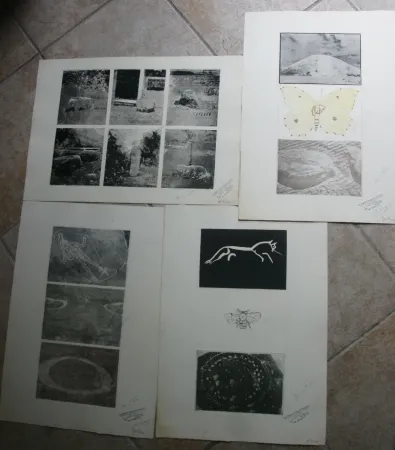 Gravura Tilson - 15 prints on four sheets, 1 hand coloured