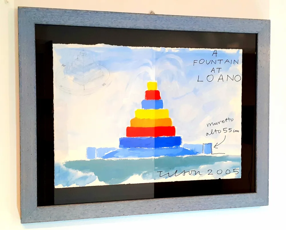 Sem Técnica Tilson - A fountain at Loano