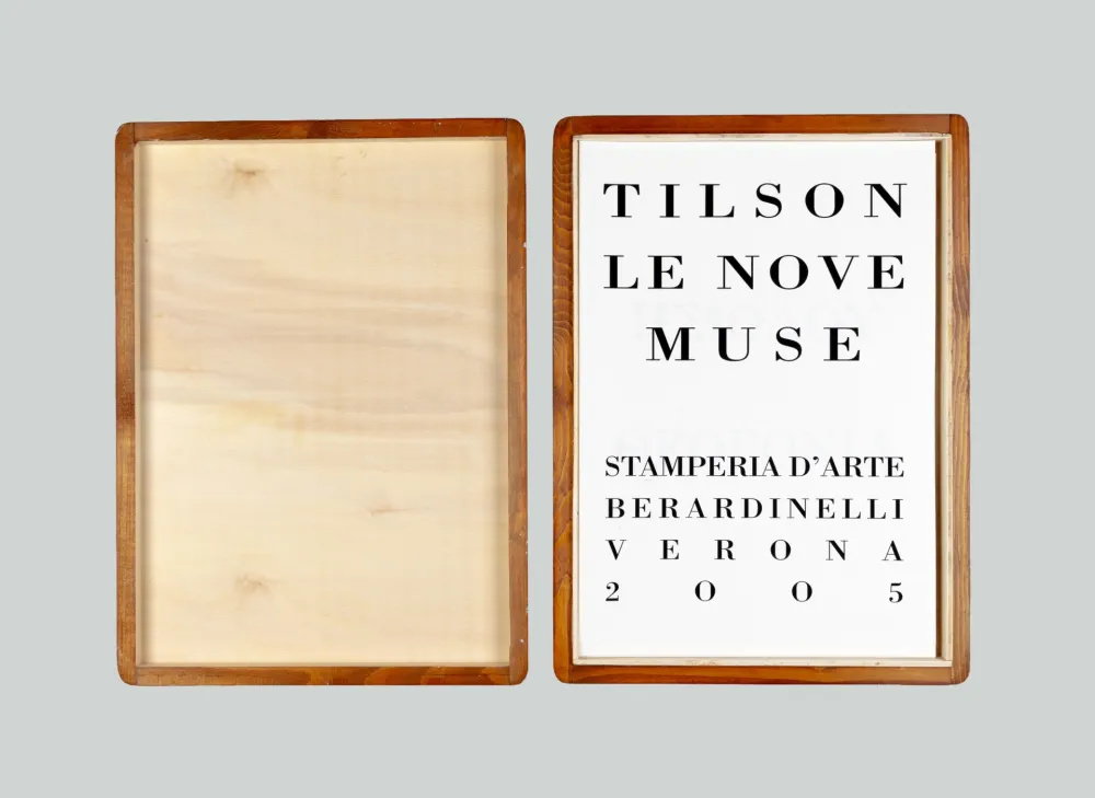 Gravura Tilson - Le nove muse