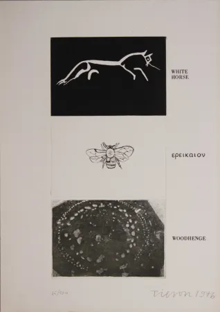 Água-Forte Tilson - Untitled from ''Wessex' portfolio