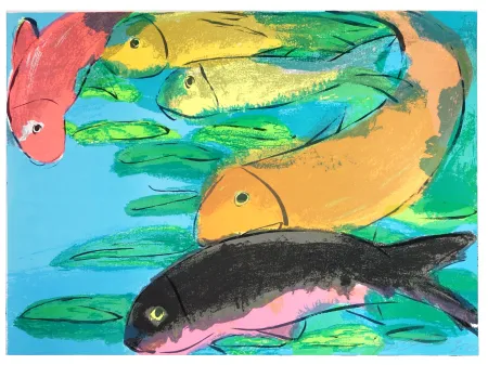 Litografia Ting - Fish