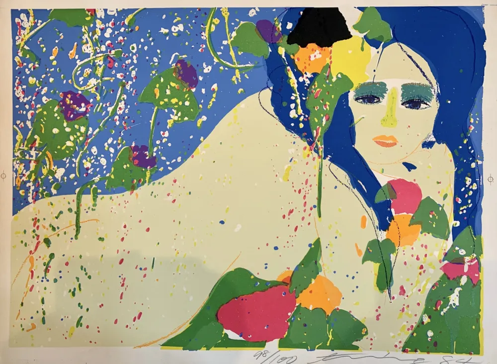 Litografia Ting - Lovely Nude