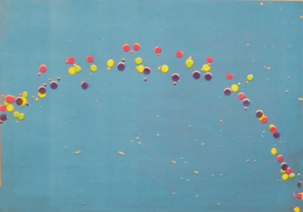 Litografia Ting - Lune danse