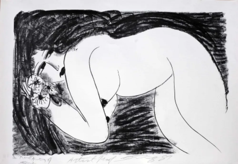 Litografia Ting - Sans titre