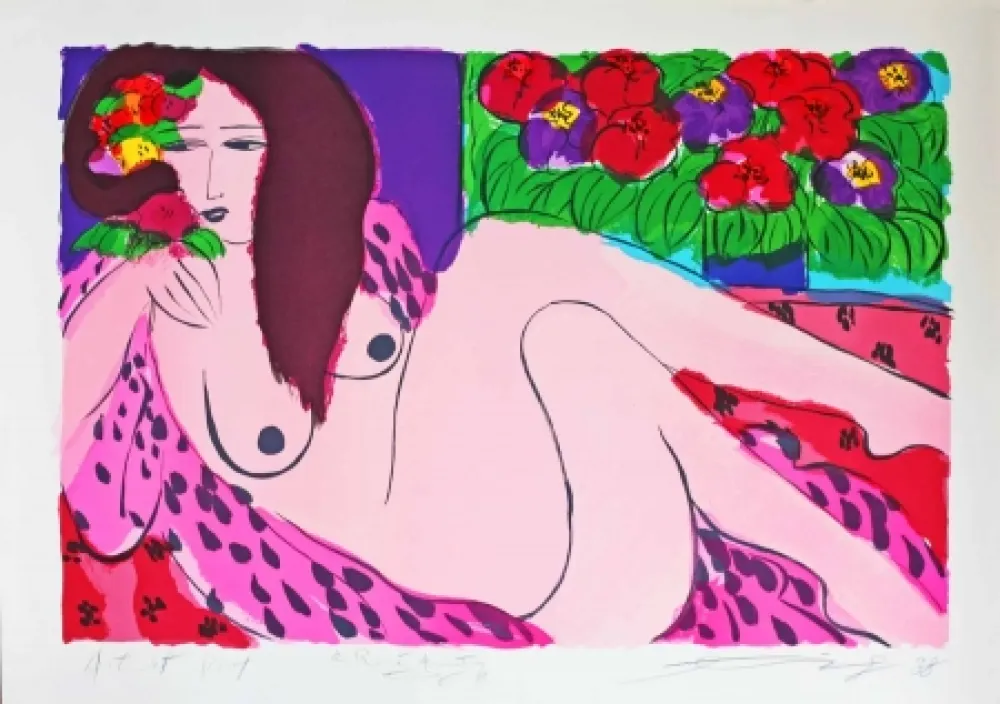 Litografia Ting - Sans titre