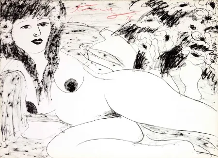 Litografia Ting - Sans titre