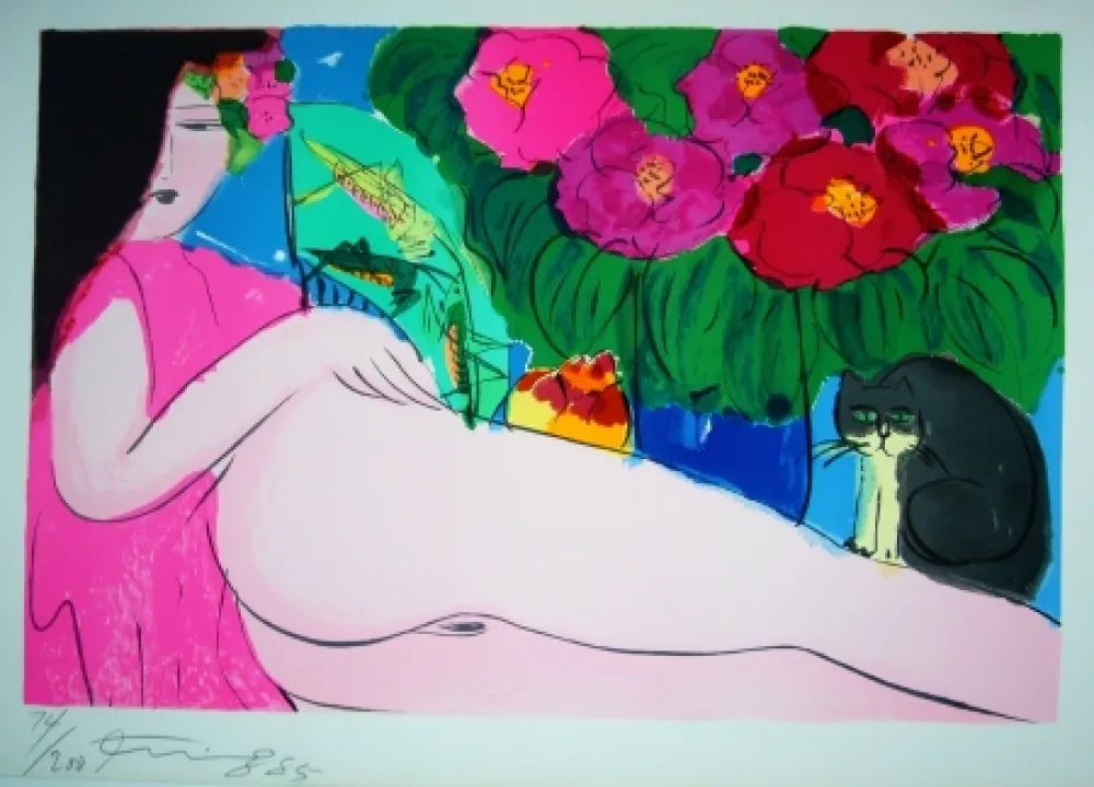 Litografia Ting - Woman 13