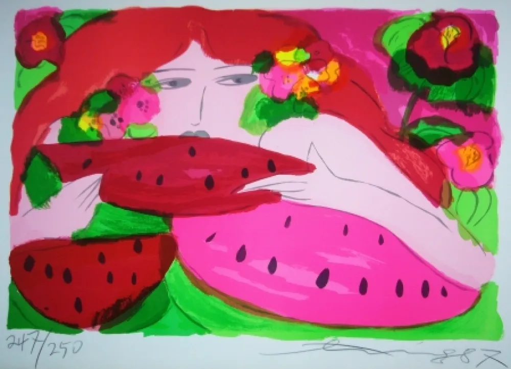 Litografia Ting - Woman 4