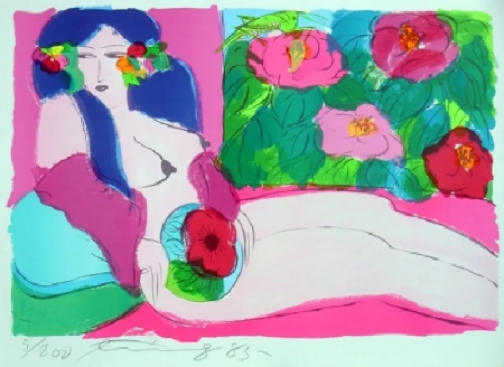 Litografia Ting - Woman 7