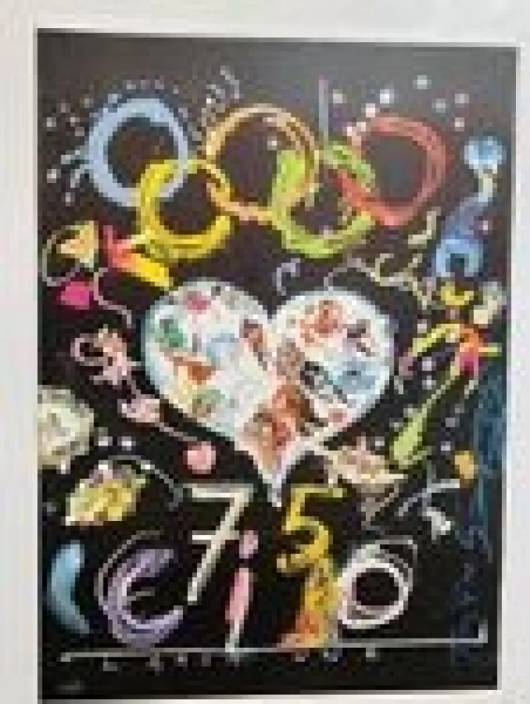 Serigrafia Tinguely - 75 CIO, Lausanne II