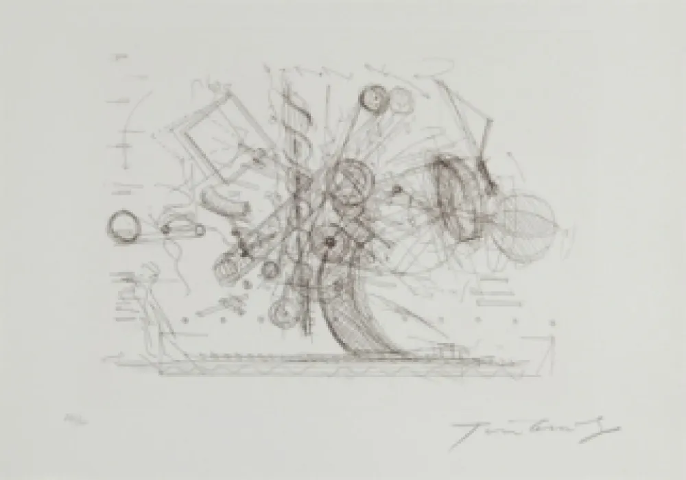 Gravura Tinguely - Chaos