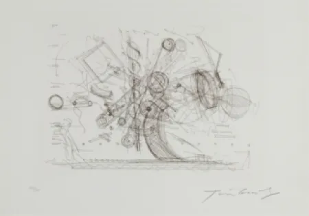 Gravura Tinguely - Chaos